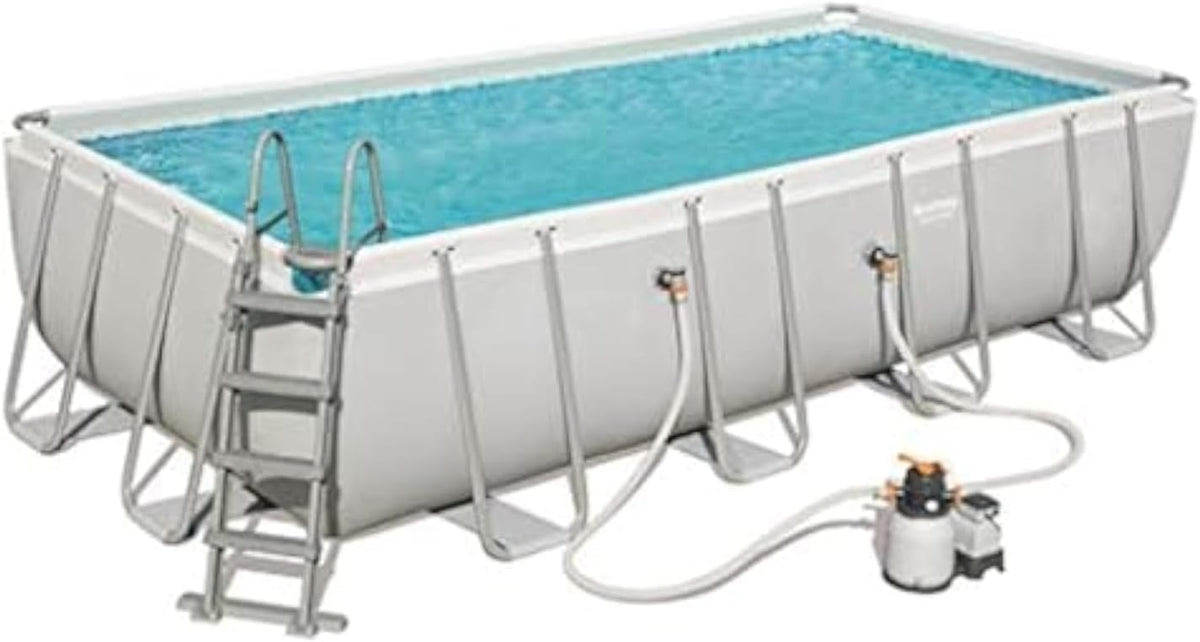Piscine hors sol, 122 cm, Bestway, Filtre à Sable, Échelle, Bâche