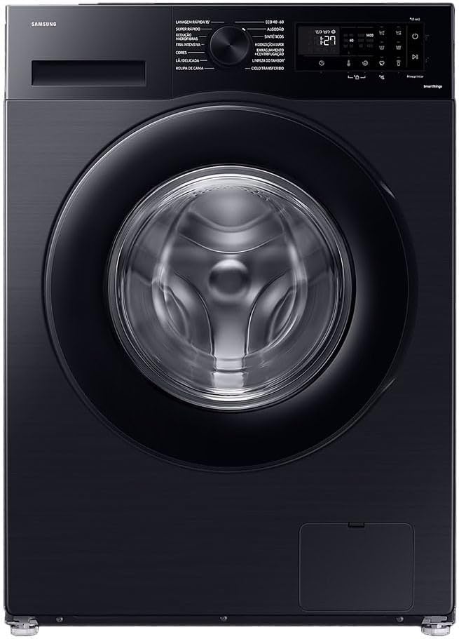 Lave-linge Samsung WW11DG5B25ABEP, 1400 tr/min, 11 kg, 600 mm, Machine à laver WW11DG5B25ABEP noire de 11 kg à 1400 tr/min