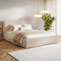 Lit, 96 cm, avec Sommier sans Matelas, MOTIVENA, 15 cm, 16 mm, avec Rangement, sans Pieds, Capitonné, Rembourré, Velours