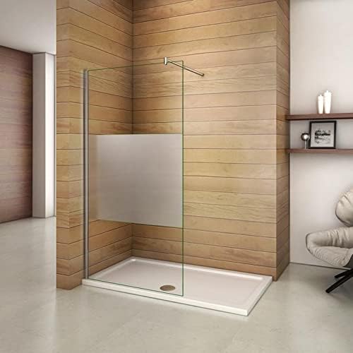 Cabine et parois de douche, acier inoxydable, 2000 mm, AICA sanitaire, 100 × 200cm, 8mm, 120cm, 700mm, 10mm, verre