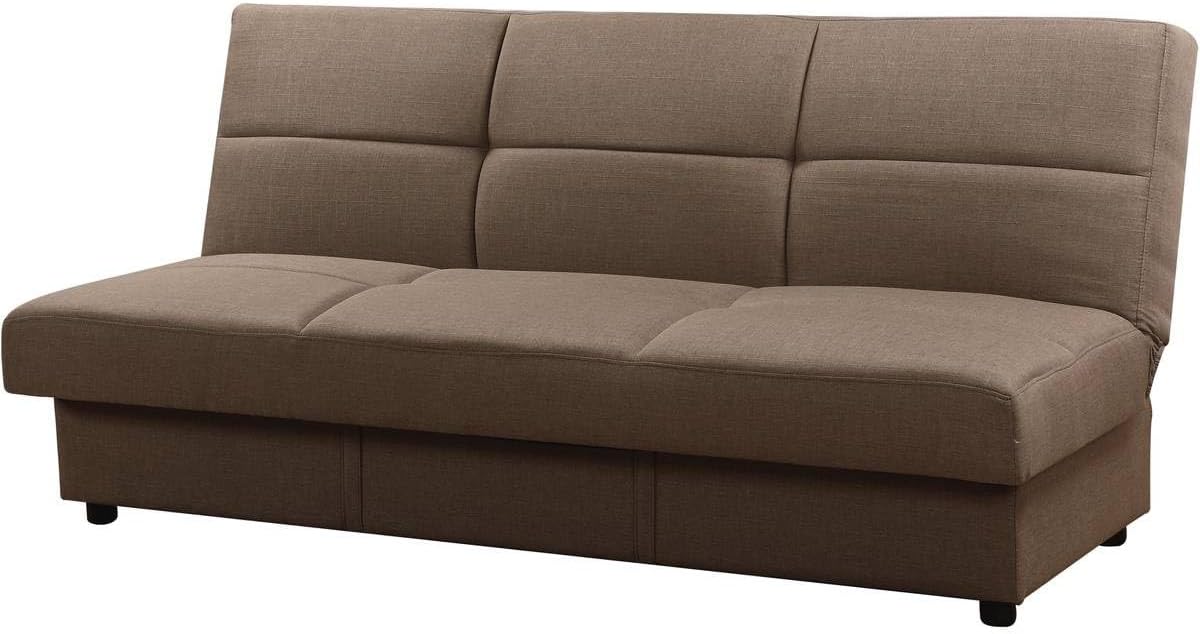 Canapé, 186 × 80 × 87 cm, Habitat et Jardin, 185 × 84 × 85 cm, 3 places, Taupe