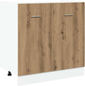 vidaXL Rangement sur pied, 80 × 46 × 81, 5 cm
