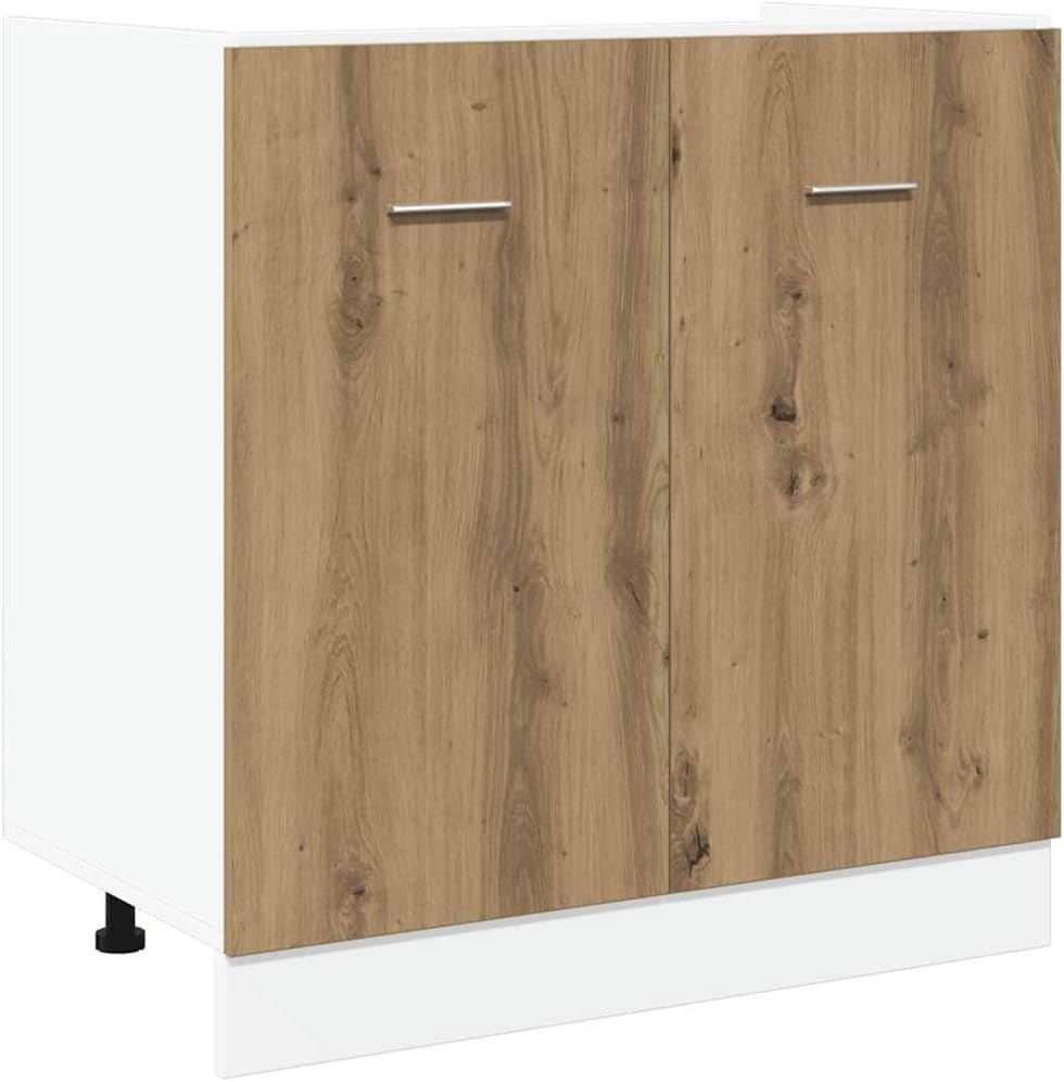 vidaXL Rangement sur pied, 80 × 46 × 81, 5 cm