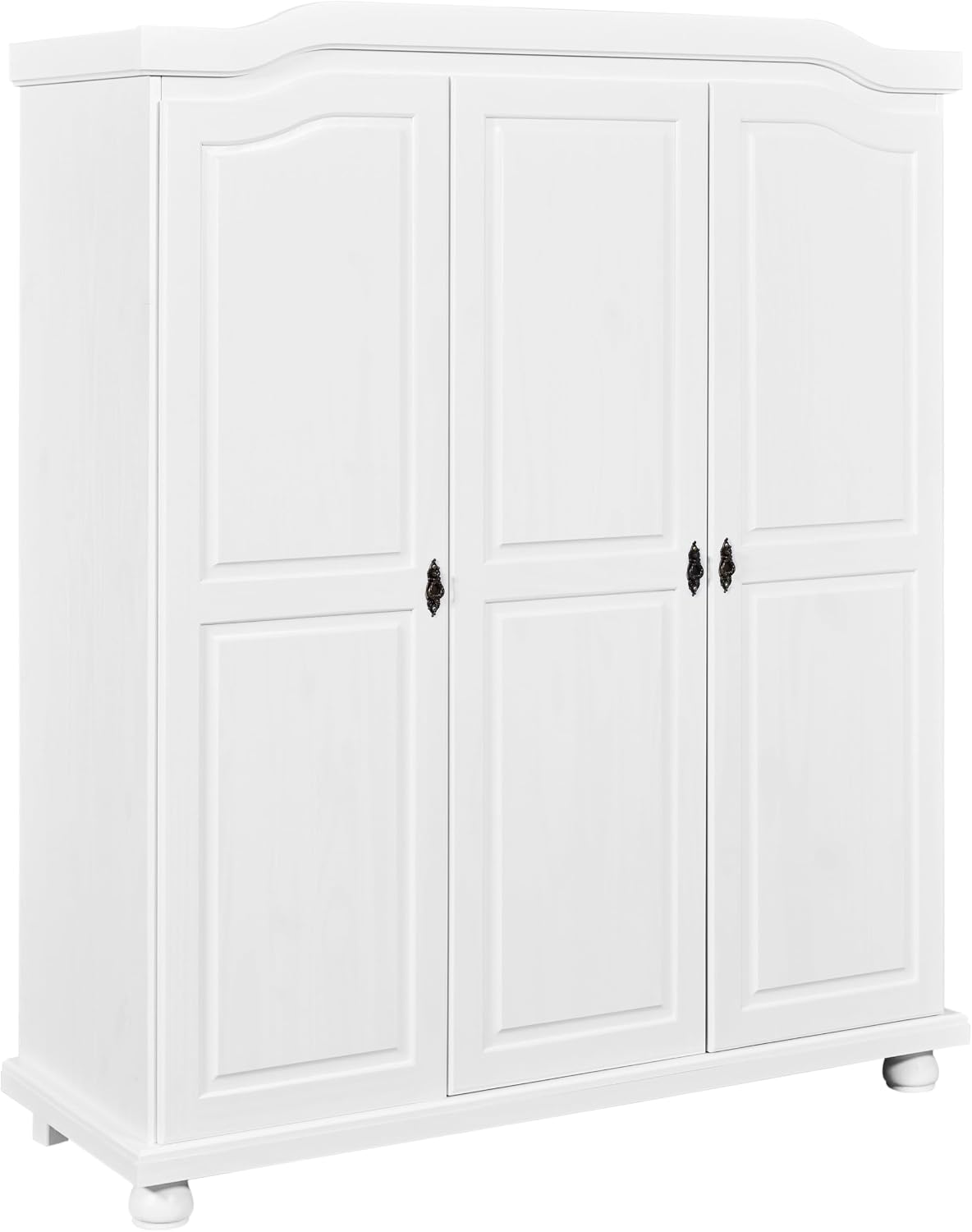 Armoire Inter Link, 56 cm, Avec penderie, 150cm, 56cm, 180cm, 3 portes, 5 étagères, 5 niches, Largeur:150cm Profondeur:56cm Hauteur: 180cm