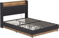 Lit VitaliSpa, 148 × 113, 2 × 216 cm, télécommande, 187, 5 cm, 113, 2 cm, 4 niveaux, éclairage LED, minuterie