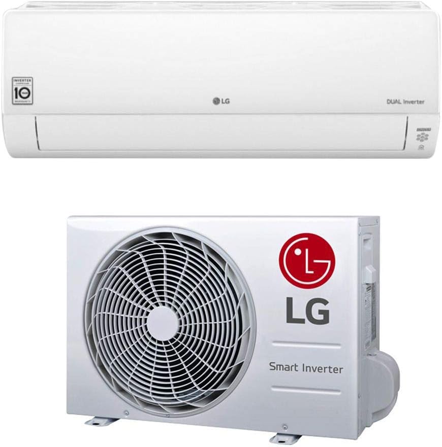Climatiseur LG S12ER, Wi-Fi, 12000 Btu, 12 000 BTU, moteur Inverter, pompe à chaleur