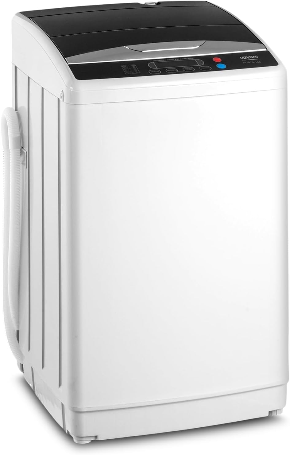 LEADZM Mini lave-linge, 10 modes, réglable, 5 niveaux, 400W, 7KG, 60 °C, Puissance de 400W, portable