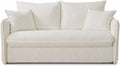 Canapé, 140 cm, Bestmobilier, 14 cm, 3 Fonction, Gauthier, Beige