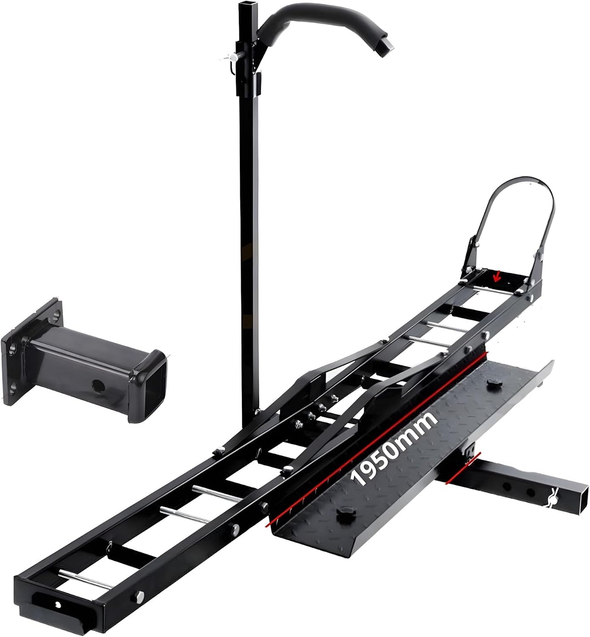 Attelage pour remorque, 5 cm, réglable, EQUIPEMENT EXPRESS SICOBA, 83 × 56mm, 227kg, 195 × 18 × 5cm, 100 × 18 × 5cm, 12, 7cm