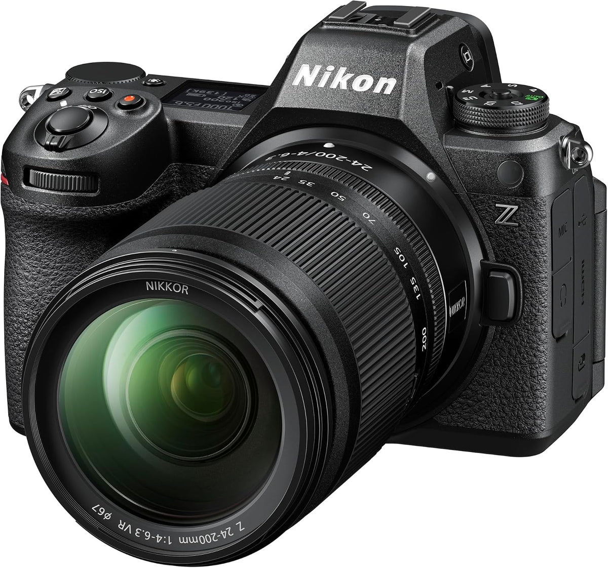 Appareil photo numériques, Z6III 24-200mm, Nikon, 4K UHD, Hybride Z6III + Z 24-200mm f/4-6.3 VR, Plein Format 24, 5 MP, vidéo 6K, Full HD