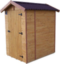 Abri de jardin, 25 × 40 mm, Abri WC Panneaux de Bois, Habrita, 25 × 25 mm, 12 mm, 16 mm, 35m2, 16mm, 1.35m2
