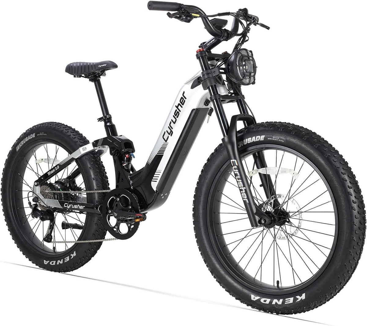 VTT, Vélo Électrique en Aluminium Ranger 26Pouces, réglable, 200 cm, Extrbici, 4 pouces, 9 vitesses, 250W, 52V, 20Ah, 1040Wh, Amortisseur à air