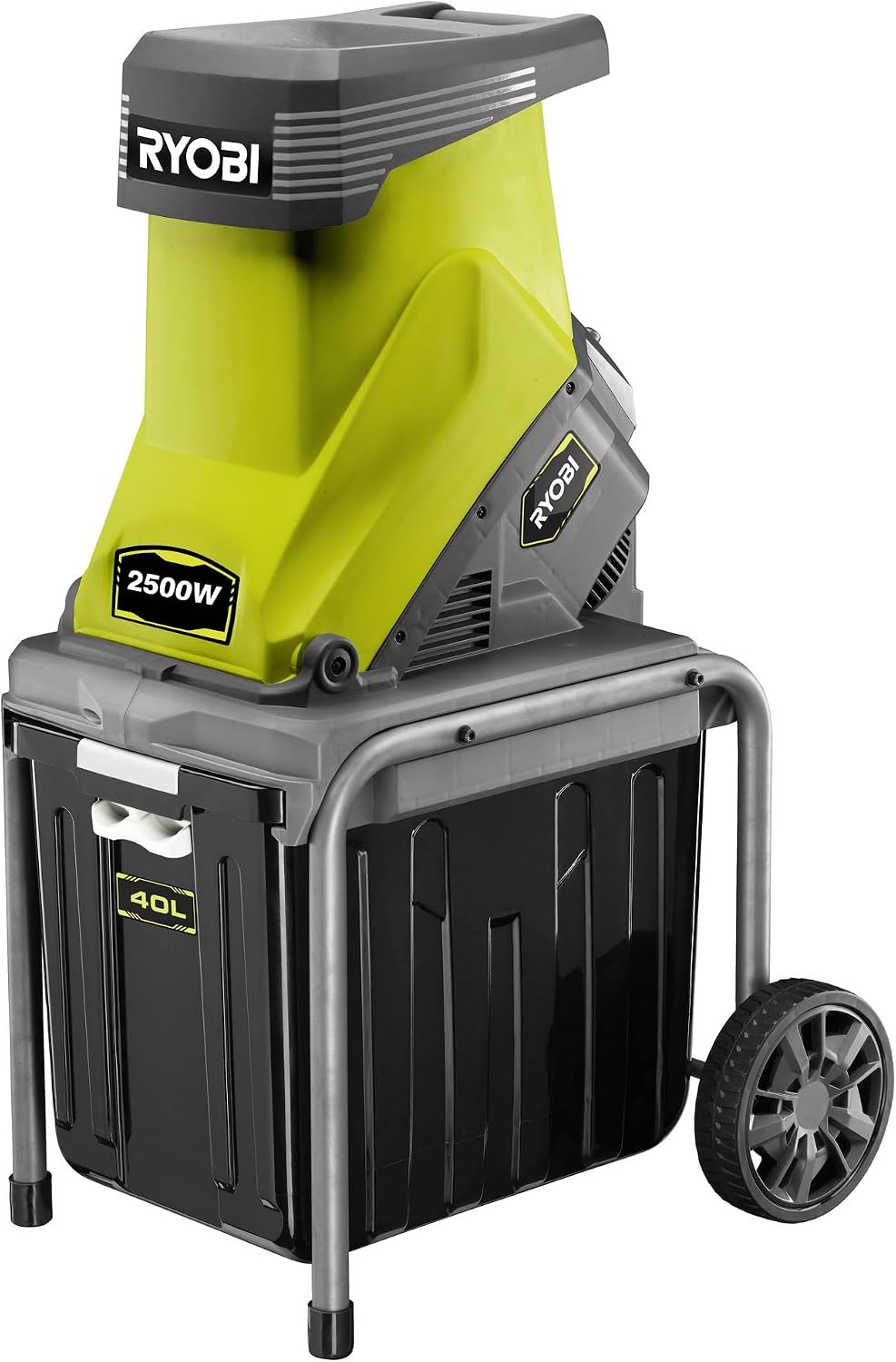 RYOBI Broyeur, 2500 W, 40 L, RSH2545B, 2500W, 45mm, 220V, 40L, 13, 4kg, 120kg