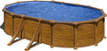 Piscine hors sol, 610 × 375 cm, Gre, 610 × 375 × 132 cm, 610 × 375 × 132cm, 6 m3/h, 5 m3/h, KITPROV618WO Mauritius