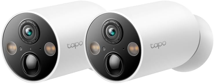 Caméra de surveillance, Wi-Fi, C425 300j, Tapo, 10 000mAh, 10 000 mAh, Autonomie de 300j, IP66 Etanche, réglable, AI Détection, Aucune hub requis